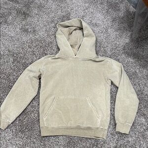 Beige Hoodie with Front Pocket [flawed]